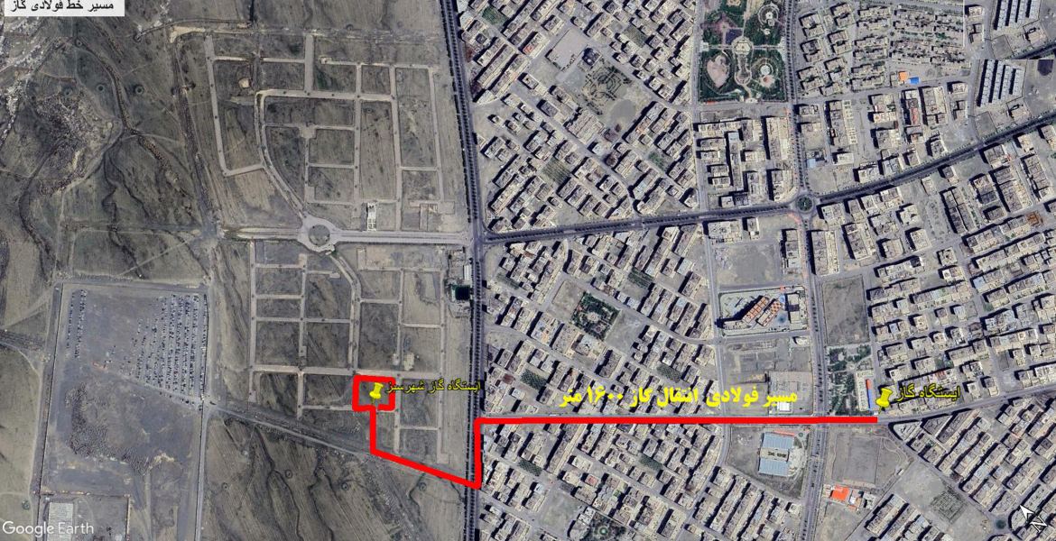 آغاز پروژه خط فولادی فشارقوی انتقال گاز شهرسبز