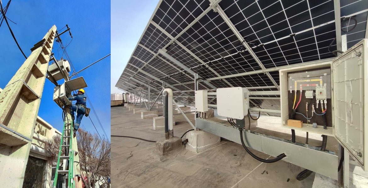 نیروگاه خورشیدی 36 کیلو واتی به بهره برداری رسید